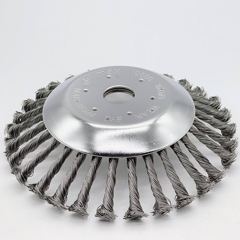 Amazon | LEXOR 草刈機 芝刈機 刈払機 スチール ワイヤー ブラシ